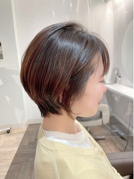 【名谷】骨格に合わせた似合わせ小顔ショートなら≪akira≫へ★再現性高くどこから見ても美シルエット◇