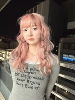 モニカ(MONIQA) ピンク×ブラウン