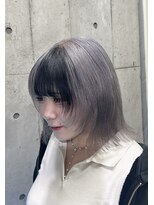 インク 渋谷(INK.)&nbsp;ツートーンカラー/ホワイト/地雷系/デザインカラー/ウルフカット