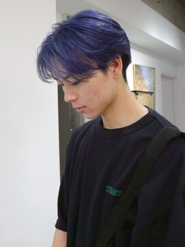 メンズペレ 渋谷(MEN'S PELE) 渋谷駅/波巻きツイストスパイラル/リバースセンターパート