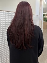 ディアローグ 自由が丘Luz店&nbsp;チェリーレッド/レイヤーカット