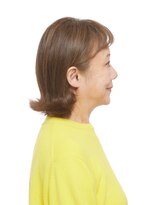 えがお美容室 50代・60代に人気☆大人の外ハネボブ