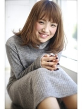 フォルテ 城北店 大人かわいい柔らかアンニュイカールの小顔ボブ