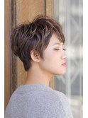 シルエット抜.群のふわカールショート☆