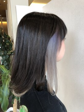 ザ ラブズ ラフズ ヘアー 本店(the loves laughs hair) インナーホワイトベージュ(^O^)