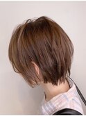 ☆甘めショートボブ☆hair chouchou come 奥山