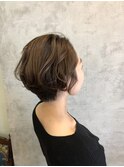 柔らかショートボブ