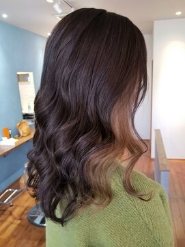 ヘアーリゾート マハナ(HAIR RESORT MAHANA) 【hair resort MAHANA平岩】ロング×イヤリングカラー