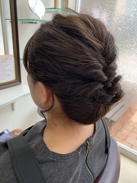 ヘアーサロンウェスト(Hair Salon West) 和装　アップスタイル