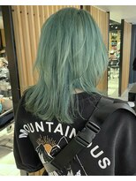 エッセンス(THE ESSENCE)&nbsp;breach mint 切りっぱなしボブエアリーロング美髪ピンクブラウン