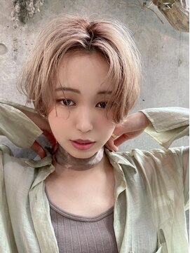 ユアーズヘア あざみ野店(youres hair) 大人可愛い☆骨格修正スッキリショートボブ