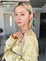 ゲーム 吉祥寺店(GAME)&nbsp;インナーカラー/ダブルカラー/ミルクティーベージュ/ボブ