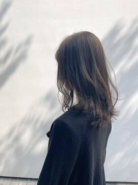 ロアナ 六本木(LOANA ROPPONGI) 髪質改善の後は柔らか柔らかアッシュベージュ