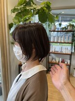 コノアラボ 守谷店(Conoah labo)&nbsp;オリーブグレージュ/グレージュカラー/白髪ぼかし/ハイライト