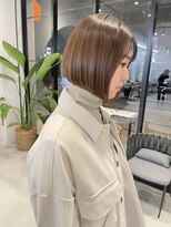 サンド 大阪梅田(sand)&nbsp;@hegi_sand[大阪梅田駅/ココアベージュ/黒髪］