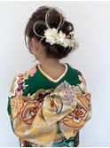 成人式ヘアセット〇