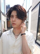ニコ トウキョウ(nico TOKYO)&nbsp;メンズ/センターパート/ニュアンスパーマ