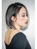 (小山)ボブバレイヤージュ