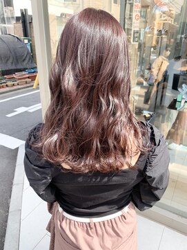 メゾンアクア 表参道(Maison ACQUA) ◎ブリーチなし暖色カラーピンクブラウンピンクラベンダー