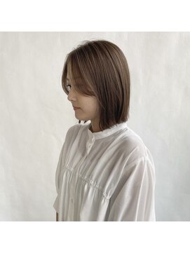 クレーデヘアーズ 相田店(Crede hair's) ハイライトボブ