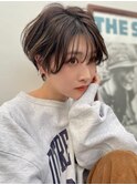 ハンサムショート×ニュアンスパーマ〔drop/表参道/青山〕