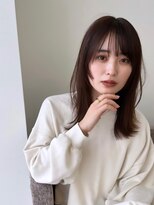 アンフィニー 銀座(ANFINI)&nbsp;レイヤーカット/前髪カット/くびれヘア/ウエットヘア/髪質改善