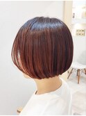 刈り上げミニボブ
