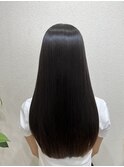つるつるストレート♪