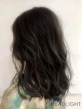 ソーエン バイヘッドライト 唐津店(soen by HEADLIGHT) フォギーアッシュ×つや髪ウェーブ_389L1408_2