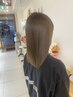似合わせカット＋髪質改善ストレートパーマ
