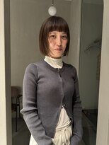 ロゼッタプラス(ROSETTA+) オン眉ボブヘアー