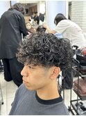 プードルパーマ ポップコーンパーマ スパイラルパーマ メンズ