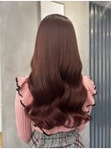 髪質改善＊ピンクブラウン＊美髪【Zina十条】