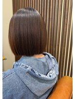 リュドール 一宮(Rue D'or)&nbsp;ぱっつんボブ。