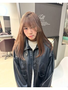 ジルバイジゼル(JILL by GiseL) ミルクティーグレージュ