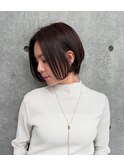 ●杉浦イメチェン外ハネボブ美髪ワイドバングレイヤーショート3