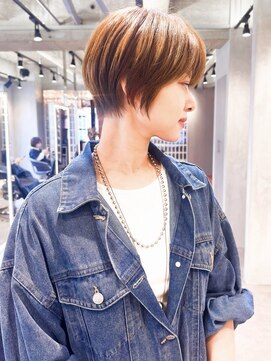 ロンド エメ 柏(Lond aimer) ミニウルフレイヤーカット顔周りカット前髪カットショート/柏柏