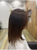 白髪染め髪質改善40代50代60代縮毛矯正酸性ストレート清須新清洲