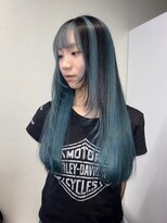 ベル(BEL)&nbsp;【デザインカラー】ストライプカラー×ライトブルー