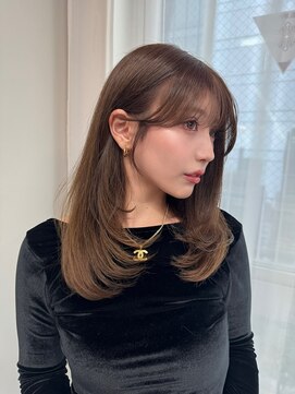 リッカ(LICCA) 【LICCA 伊崎優李】韓国ヘア/レイヤーカット/前髪/姫カット