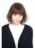 自由自在なミディアムヘア