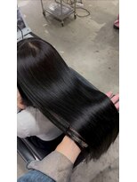 ザシェノンウメダ(THA CHAINON UMEDA) 着物ヘア/大人ガーリー/ダークアッシュ/似合わせカット/心斎橋