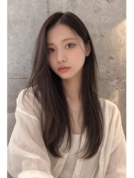 エコル(ekolu)の写真/【目黒/不動前】ekolu式髪質改善やわらかく自然なストレートうるツヤ質感にこだわる大人の縮毛矯正サロン