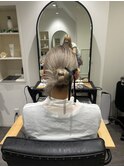 カチモリシニヨンヘアセット！
