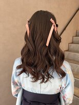 ヴィサージュメゾン(VISAGE maison) ヘアアレンジ ハーフツイン