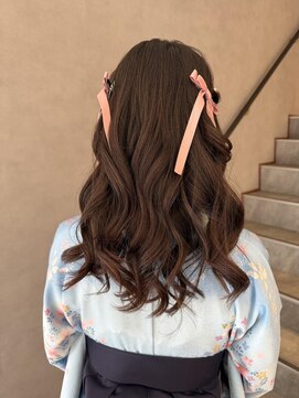 ヴィサージュメゾン(VISAGE maison) ヘアアレンジ ハーフツイン