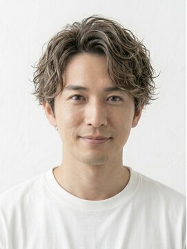 ブロッサム 東中野店 ◎清潔感抜群！ビジネスニュアンスパーマ×アップバング