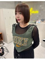 ローウェ 渋谷(Louwe) ナチュラルボブ【渋谷美容室/渋谷ボブ】