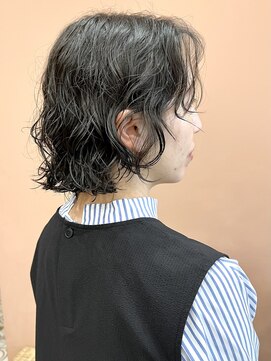 イギー(igggy) スパイラルパーマ　デジタルパーマ　レイヤー　ウルフ　ボブ