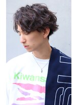 ネイビー(NAVY)&nbsp;NAVYイメチェン ネープレス無造作ショートのスマートマッシュ